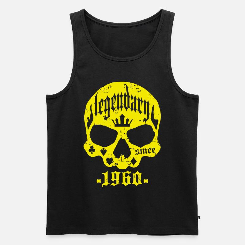 Legendary since 1960 - Männer Premium Bio Tank Top - Schwarz