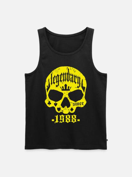 Legendary since 1988 - Men's Premium Organic Tank Top - black