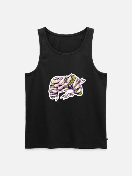 Mummy Joystick Controller Gamer - Men's Premium Organic Tank Top - black