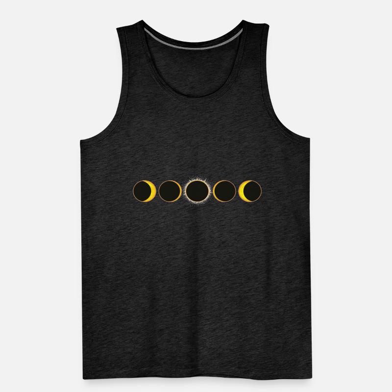 Solar Eclipse Experience Sun Men's Premium Organic Tank Top