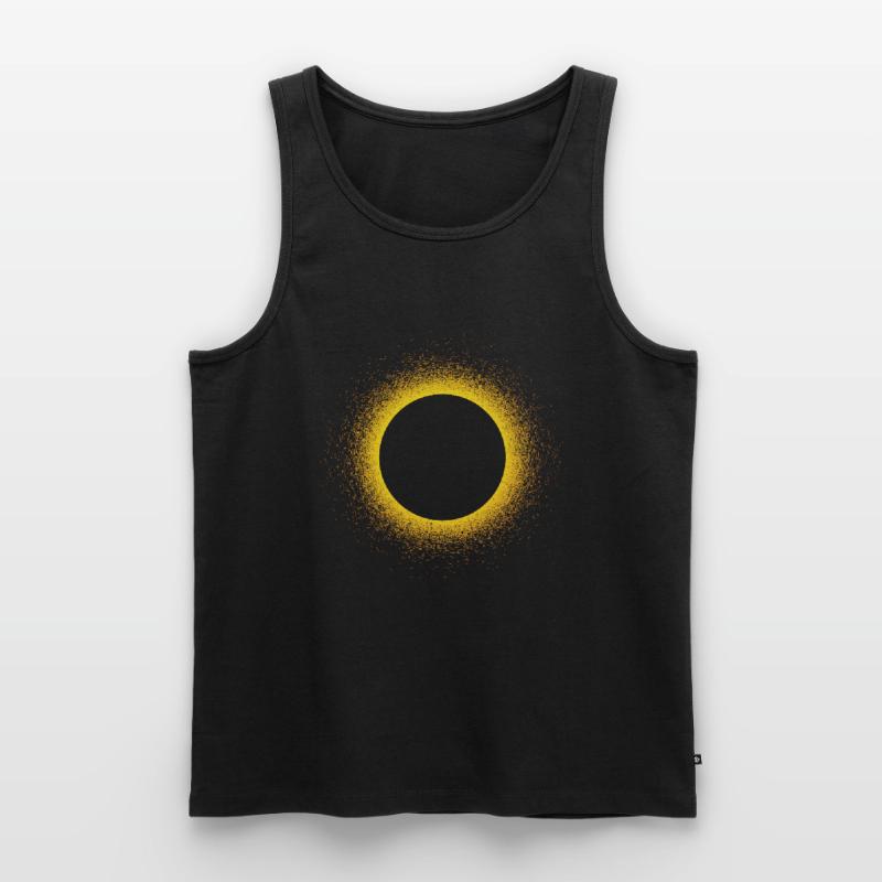 Solar Eclipse Eclipse Sun Men's Premium Organic Tank Top