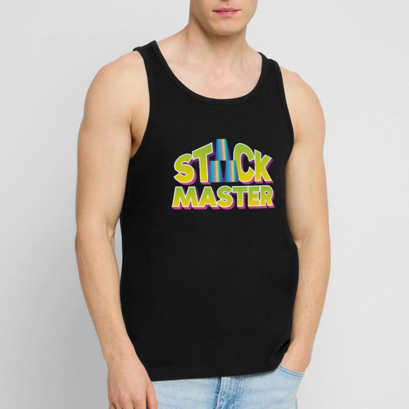 Cup Stacking Stack Master Men's Premium Organic Tank Top