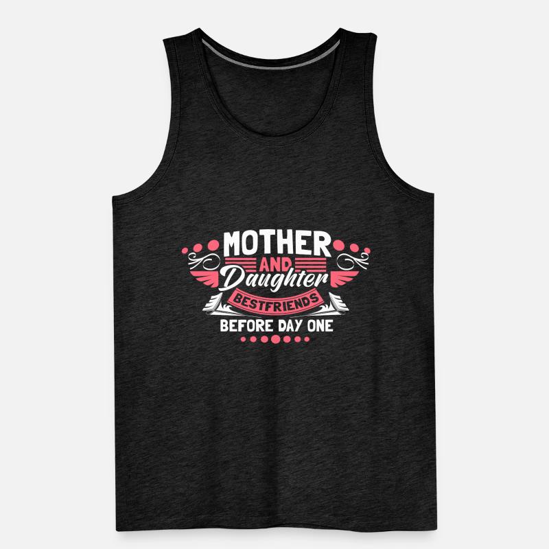 Mutter Tochter Eltern Geschenkidee Männer Premium Bio Tank Top