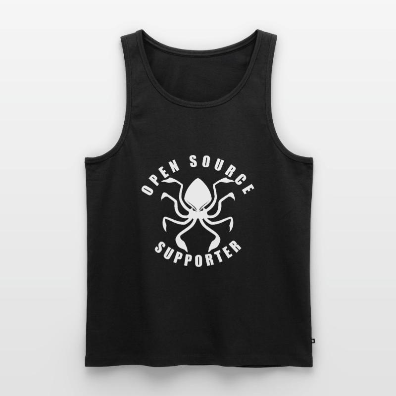 LUZILLION CODER COUTURE, PARTISAN DE L’OPEN SOURCE Débardeur bio Premium Homme