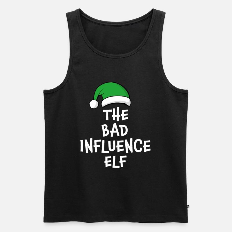 L’Elfe de la Mauvaise Influence - Débardeur bio Premium Homme - noir