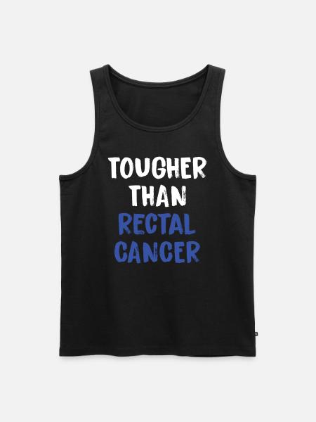 Härter Als Rektalkrebs - Männer Premium Bio Tank Top - Schwarz