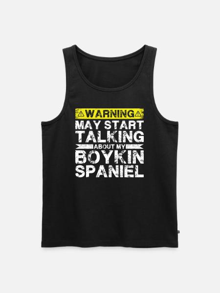 Apropos Boykin-Spaniel - Männer Premium Bio Tank Top - Schwarz