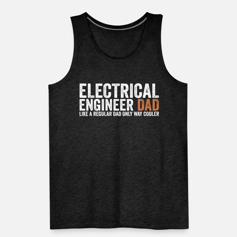 Papa - Electrical Engineer Men's Premium Organic Tank Top