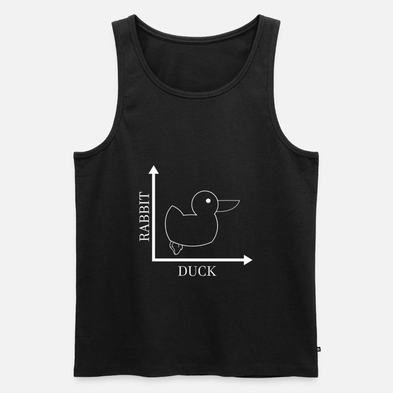 Rabbit Duck - Gone Wrong - Débardeur bio Premium Homme - noir