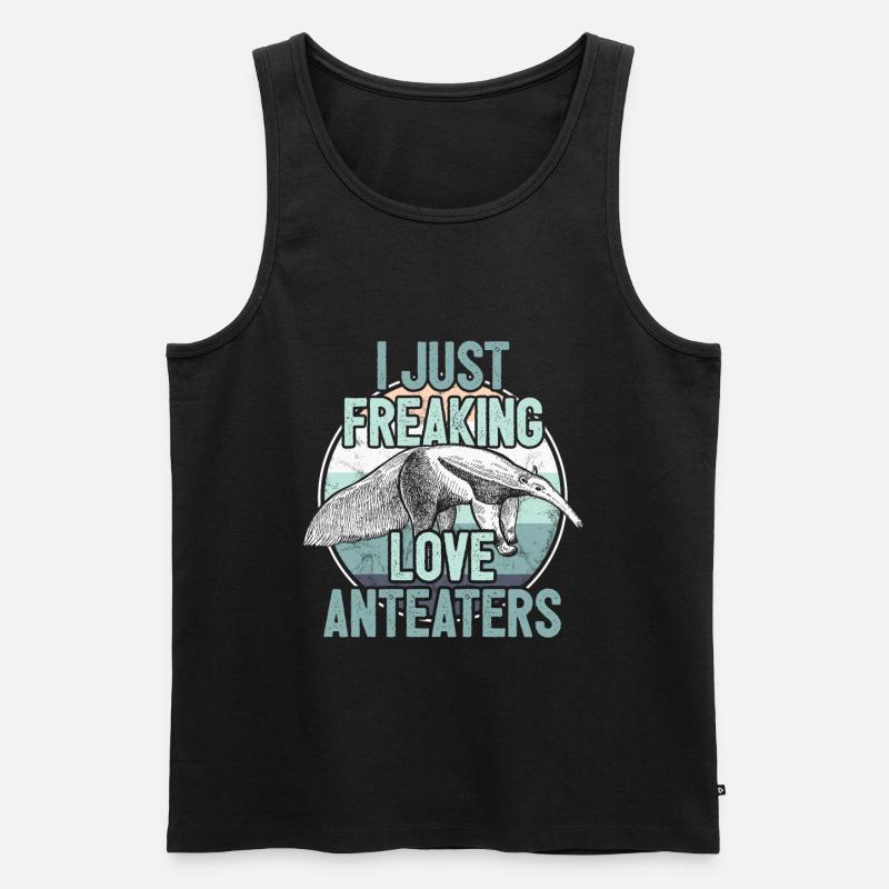 ant-eater - Men's Premium Organic Tank Top - black