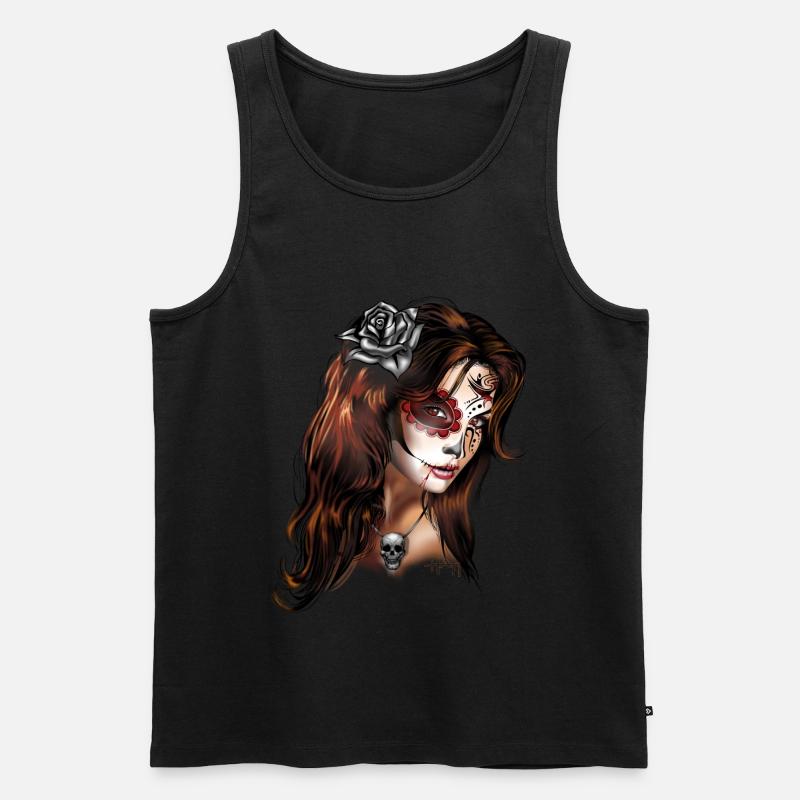 FB2205a - Männer Premium Bio Tank Top - Schwarz
