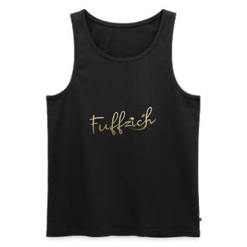 50 Geburtstag | Geboren 1970 | Fuffzich | Fünfzig - Männer Premium Bio Tank Top - Schwarz - Vorne - Michal (187cm)