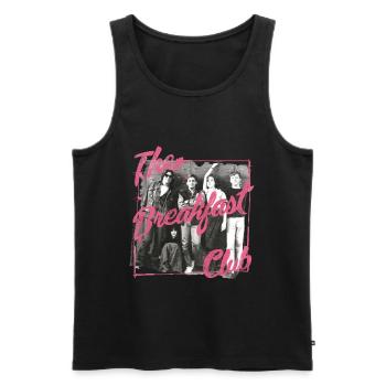 The Breakfast Club Charaktere - Männer Premium Bio Tank Top - Schwarz - Vorne - AI Model Male 178 light (178cm)