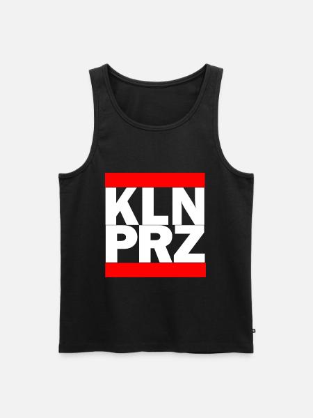 Köln Porz - Männer Premium Bio Tank Top - Schwarz