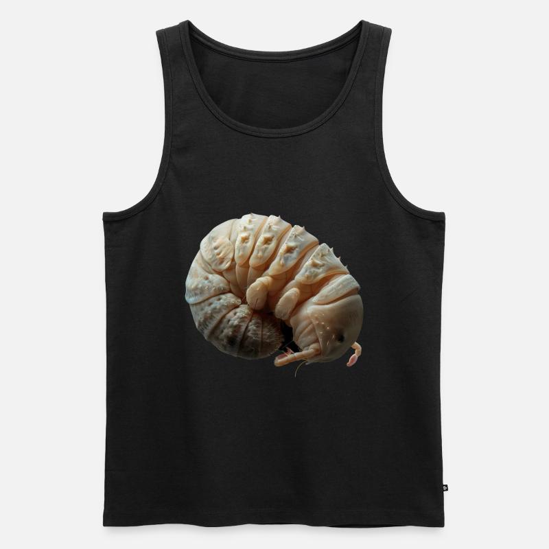Assel - Männer Premium Bio Tank Top - Schwarz