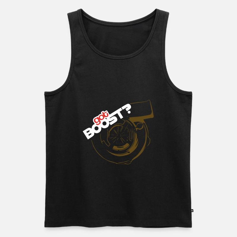 Auto - Männer Premium Bio Tank Top - Schwarz