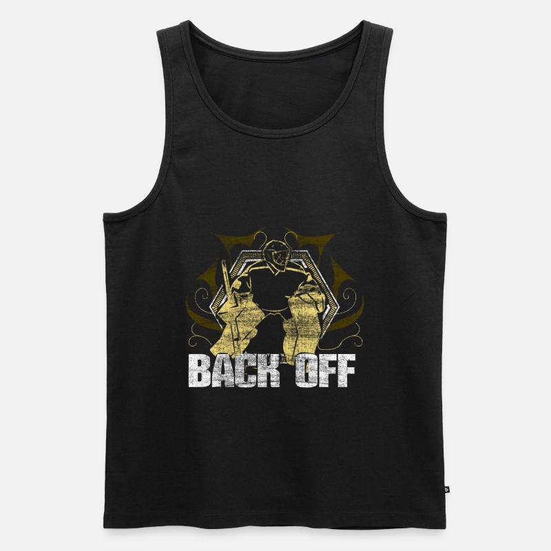 Eis Hockey Hobby Geschenk - Männer Premium Bio Tank Top - Schwarz