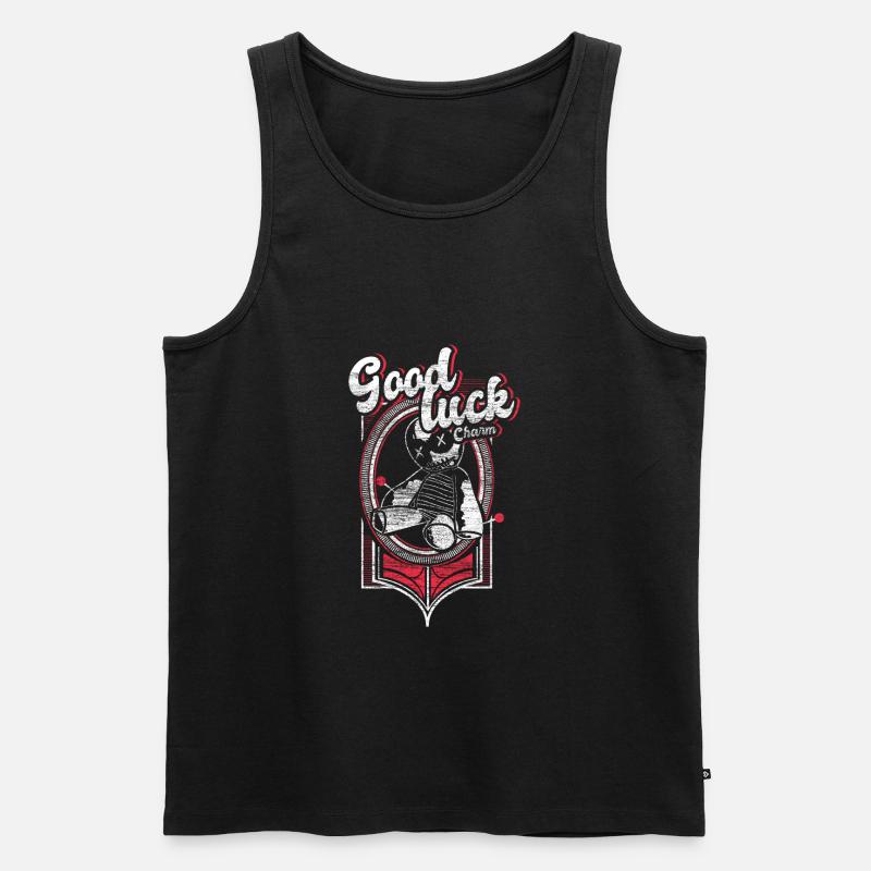Voodoo Bondieu Idée Cadeau - Débardeur bio Premium Homme - noir