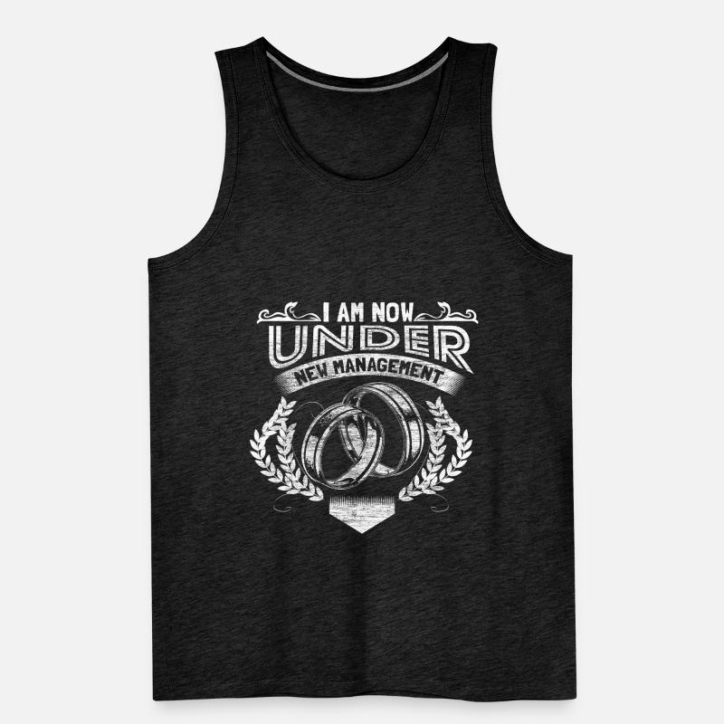 Ehe Ehemann Ehering Geschenk Männer Premium Bio Tank Top