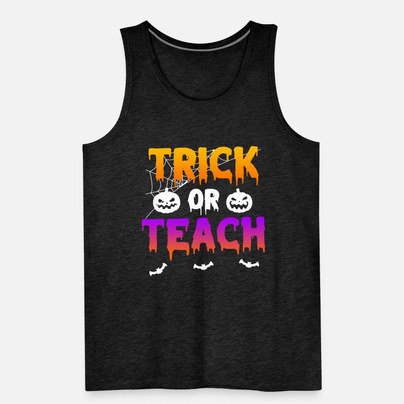 Süßes oder Saures Halloween Männer Premium Bio Tank Top