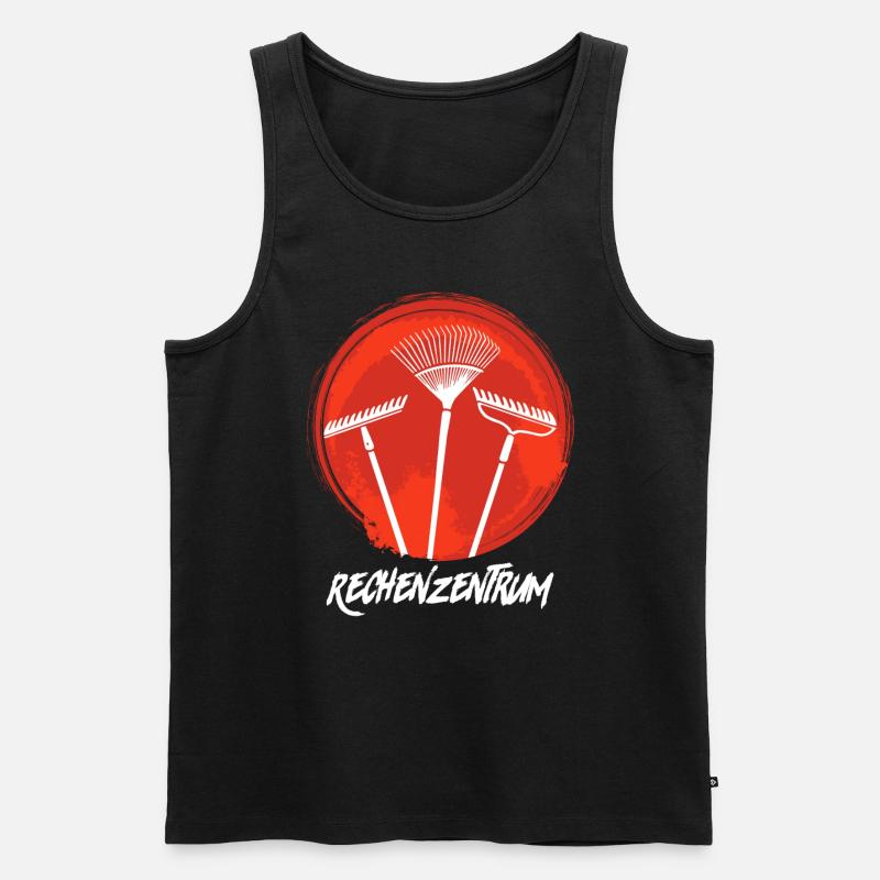 Rechenzentrum Programmierer Coder Informatiker - Männer Premium Bio Tank Top - Schwarz