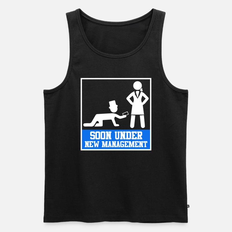 Ehemann Bräutigam Junggesellenabschied - Männer Premium Bio Tank Top - Schwarz