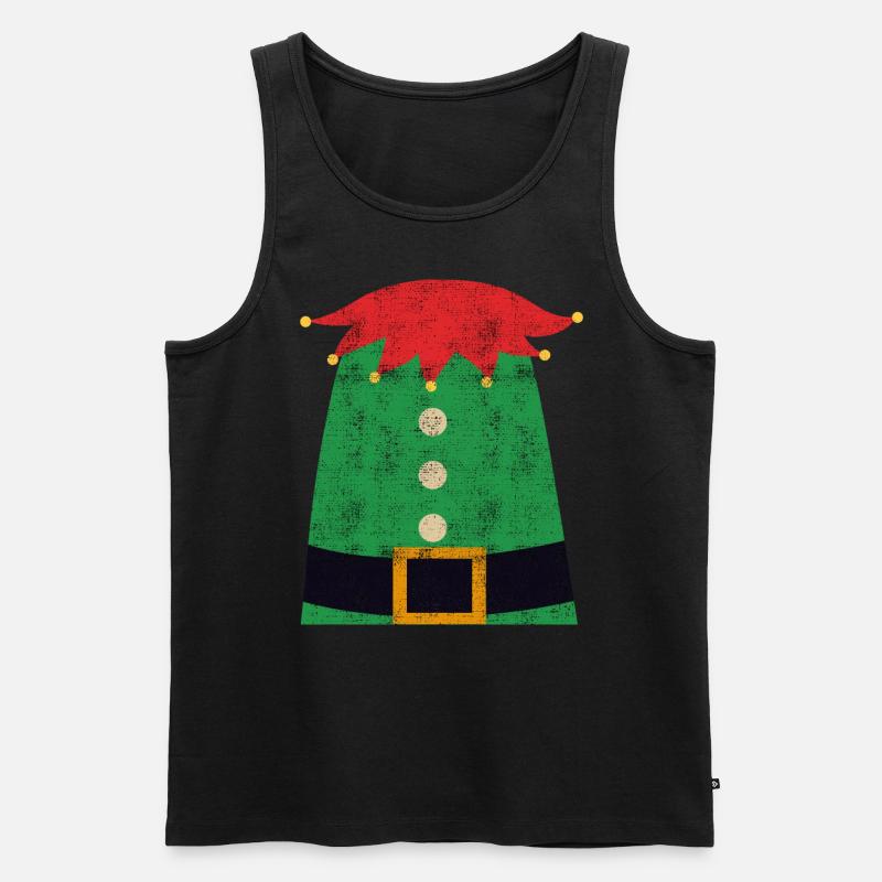 Elfenkostüm Elfe - Männer Premium Bio Tank Top - Schwarz