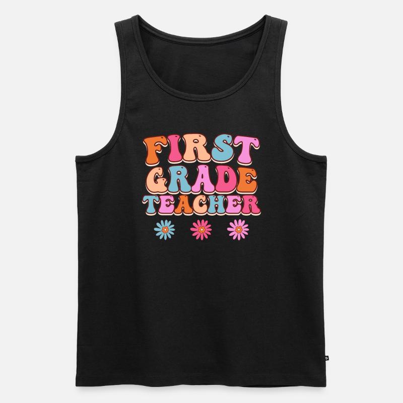 Første klasse klasselærer Jeg er lærer - Herre Premium økologisk tanktop - sort