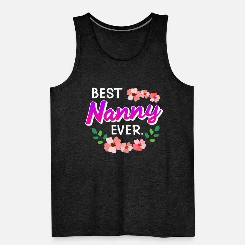 Die beste Tagesmutter der Welt Tagesmutter Männer Premium Bio Tank Top