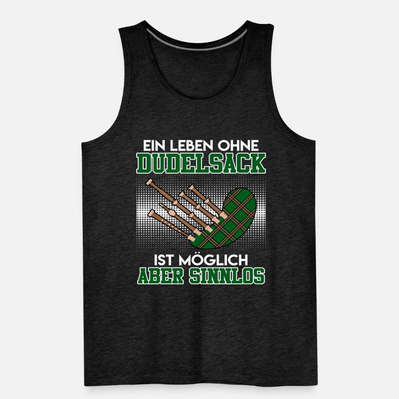 Possible mais inutile Vie sans cornemuse Débardeur bio Premium Homme