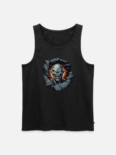 Das Monster in mir - Männer Premium Bio Tank Top - Schwarz