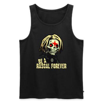 Be a rogue and a rascal forever, zombie - Men's Premium Organic Tank Top - black - Front - Michal (187cm)