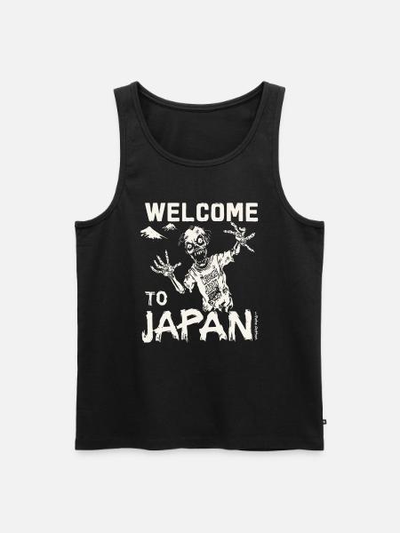 Welcome to Japan, Zombie - Men's Premium Organic Tank Top - black