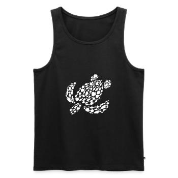 Sea Turtle Sea Ocean Animals Turtle - Men's Premium Organic Tank Top - black - Front - Michal (187cm)