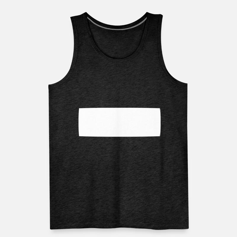 shape rectangle square shape Men's Premium Organic Tank Top