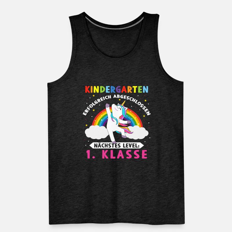 Kindergarten completed Next Level 1 Class Men's Premium Organic Tank Top