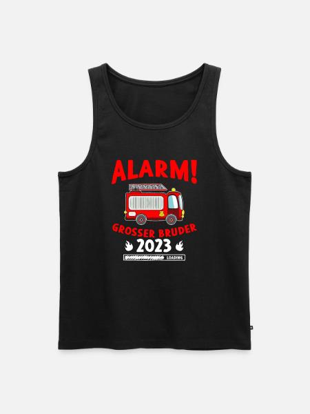 Großer Bruder 2023 - Männer Premium Bio Tank Top - Schwarz