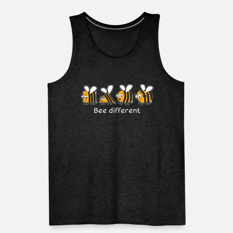 Bee Different Bees Men's Premium Organic Tank Top