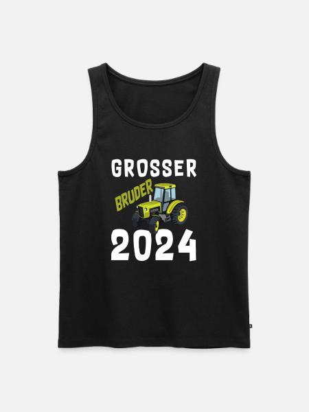 Big Brother 2024 - Men's Premium Organic Tank Top - black