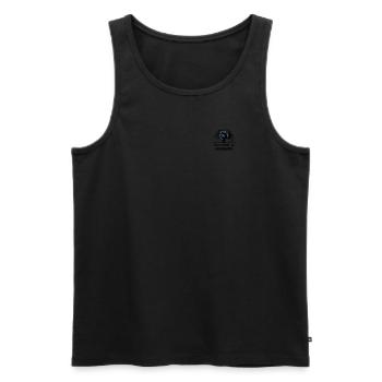 Découvre ta Normandie - Débardeur bio Premium Homme - noir - Devant - AI Model Male 178 light (178cm)