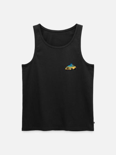 Taxi - Männer Premium Bio Tank Top - Schwarz