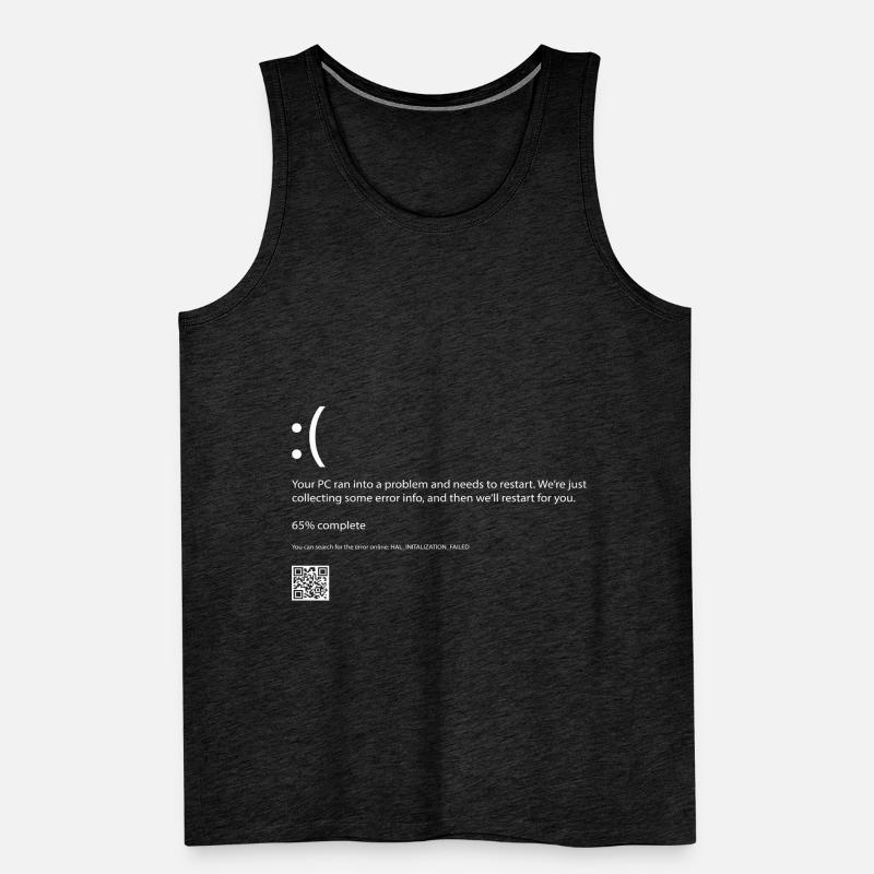 Error code computer Men's Premium Organic Tank Top