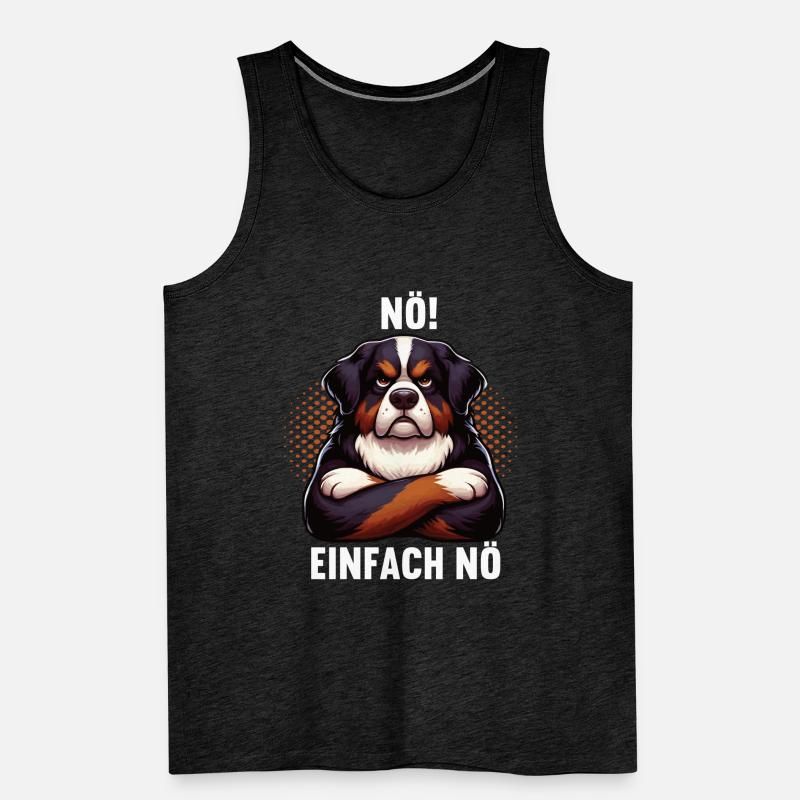 Nö Einfach Nö Australian Shepherd Aussie Männer Premium Bio Tank Top