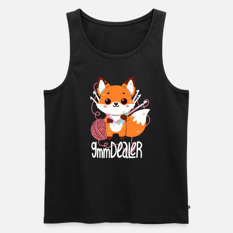 9mm Dealer - Männer Premium Bio Tank Top - Schwarz