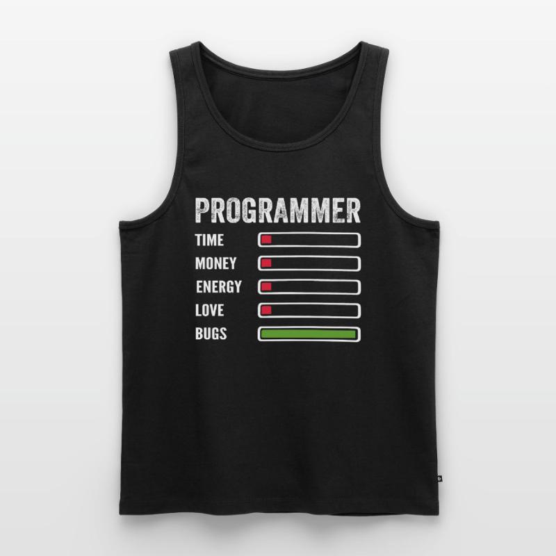 développeur humour programmeur codeur code Débardeur bio Premium Homme