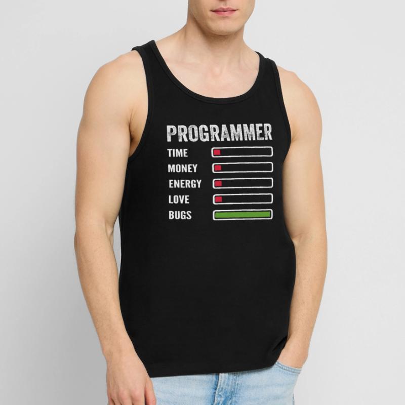 développeur humour programmeur codeur code Débardeur bio Premium Homme