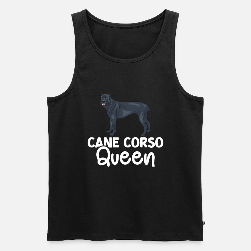 Cane Corso - Männer Premium Bio Tank Top - Schwarz