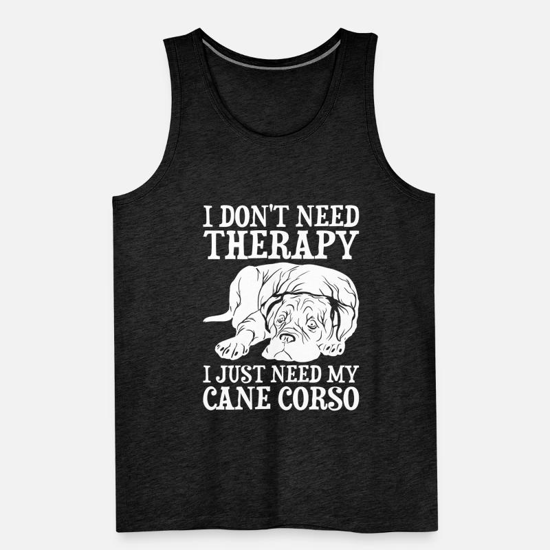 Cane Corso Männer Premium Bio Tank Top