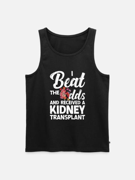 Kidney donor - Men's Premium Organic Tank Top - black