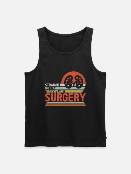 Kidney donor - Men's Premium Organic Tank Top - black